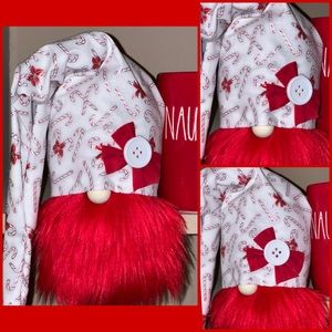 Handmade Christmas Peppermint Candy Cane Christmas Gnome 🌲